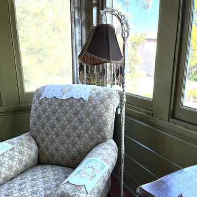 Bridge lamp from the Alfred A. Anderson home, 1612 Bay Street, 1920s