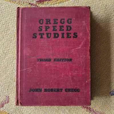 Short hand study book, 1959