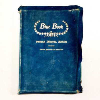 Husted's Blue Book for Oakland, Alameda and Berkeley, 1903