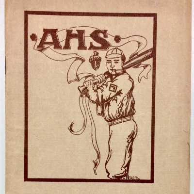Alameda High School 'Acorn' yearbook, 1908