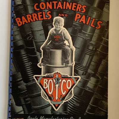 Boyco Containers, Barrels and Pales Catalog, c. 1930s