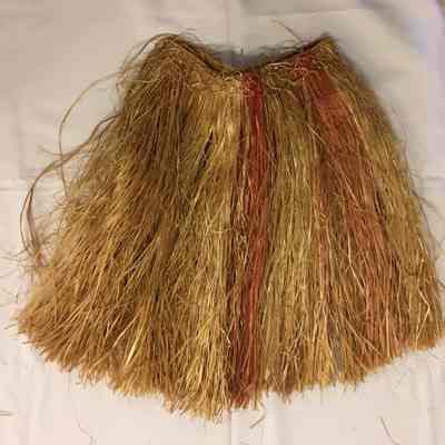Grass skirt from Samoa, 1920s