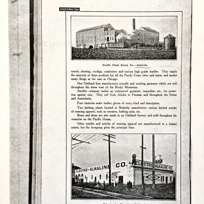 Clipping of illustration of Pacific Coast Borax Company, c. early 1900s