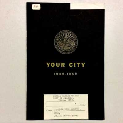 'Your City', Annual Report of the City, 1949-1950