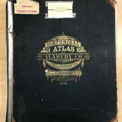 'New Historical Atlas of Alameda County', by Thompson & West, 1878