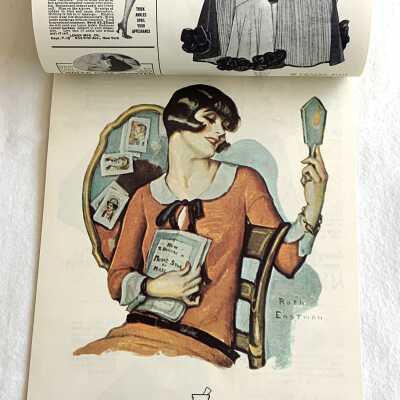 Mock Calendar of 1925 issued by Alameda Drug Store, 1981