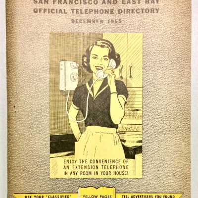 Pacific Telephone and Telgraph directory, 1955