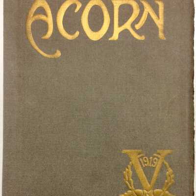 Alameda High School 'Acorn' yearbook, 1919
