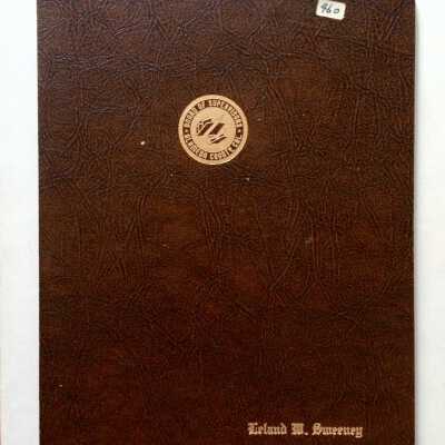 Biographical sketch of Leland W. Sweeney, council member and mayor, 1959