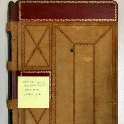 Records, Native Sons of the Golden West, Parlor No. 47, 1909-1912