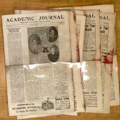 Editions of the 'Academic Journal', October 1902