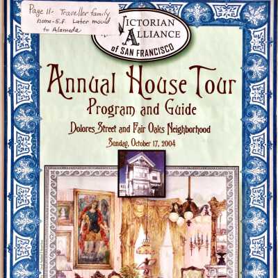 Article mentioning the Traveler family, later of 1400 San Jose Ave, 2004