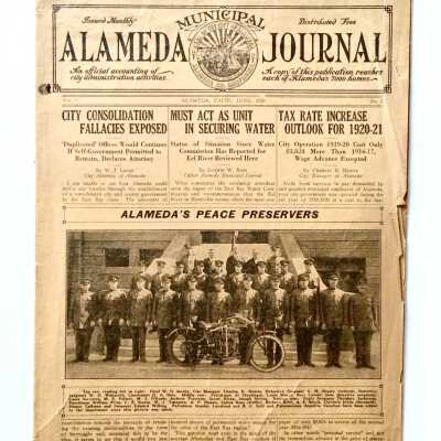 Alameda Municipal Journal, June 1920 edition