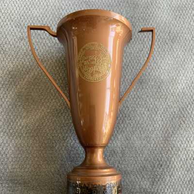 Loving cup souvenir of Recreation Conference, San Diego, of Otto Rittler, 1951