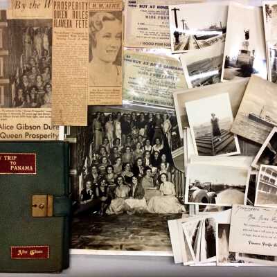 Photos and ephemera about 'Miss Prosperity' contest, 1933