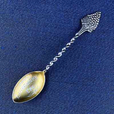Livermore souvenir demitasse spoon from the Meyers family, c. 1900