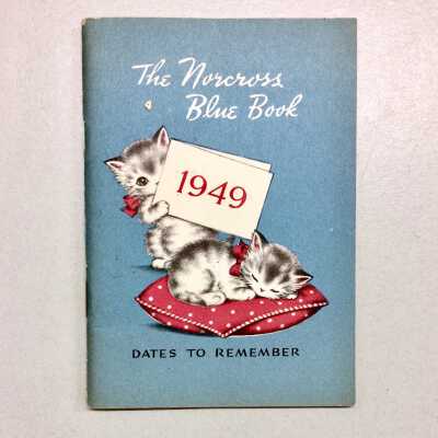 Datebook issued by Chapin's Stationery Store, 1949