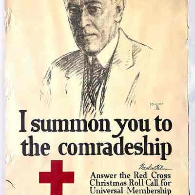 American Red Cross Membership poster, by Mieliziner, 1918