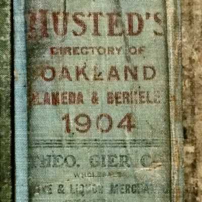 Husted's Directory for Oakland, Alameda and Berkeley, 1904
