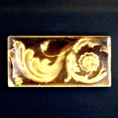 "Trent" Fireplace Tile, from 2002 Alameda Ave, 1885-1895