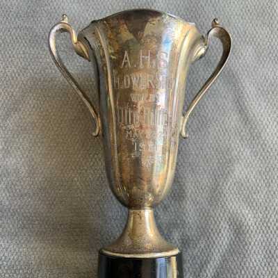 Metal loving cup prize of A.H.S. Flower Show, 1931