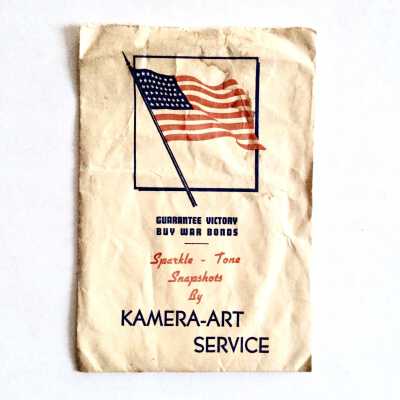 Advertising envelope for Santa Clara Pharmacy, c. 1942-1945