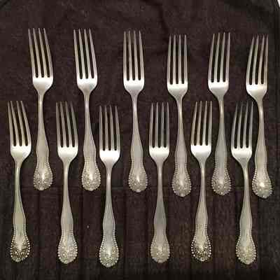 Dinner fork set of the Gilroy-Macdonald family, c. 1890s