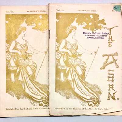 February 1904 edition of Alameda High School 'The Acorn'