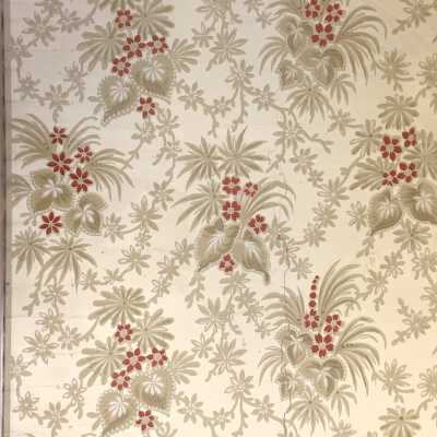 Wallpaper Sample, Cresswell & Washburn, Phila, 1890