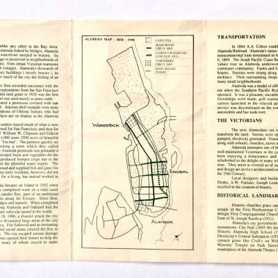 Brochure of the Victorian Preservation Society, 1990
