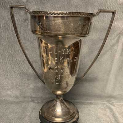 Costume Carnival Trophy won by the Young Ladies Institute #51, 1929
