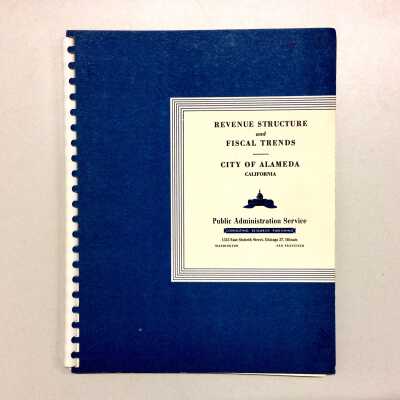 Report 'Revenue Structure and Fiscal Trends', 1951