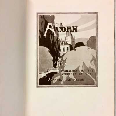 Alameda High School 'Acorn' for June 1917