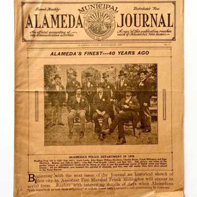 Alameda Municipal Journal, September 1920 edition