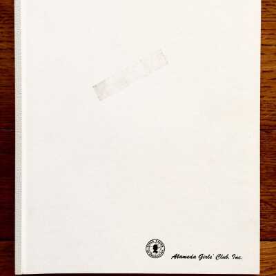 Booklet 'Alameda Girl's Club, Inc.', of 1724 Santa Clara Ave, prior 2001