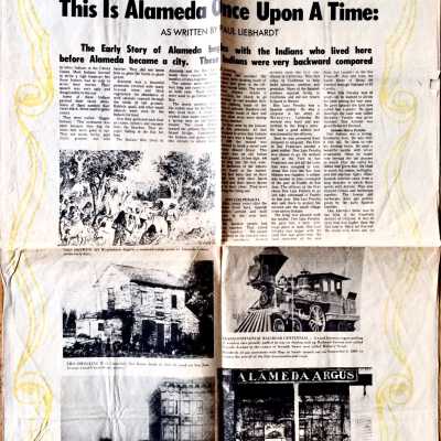 Newspaper Article 'This is Alameda Once Upon A Time', 1969
