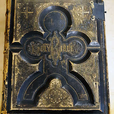 Family Bible of the McLean family, 1873