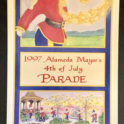 Posters for Mayor's Fourth of July Parade, 1997