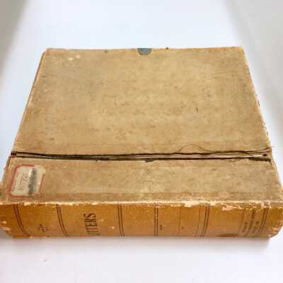 'Letters' Box with correspondence of Vern Smith, Police Chief, 1931