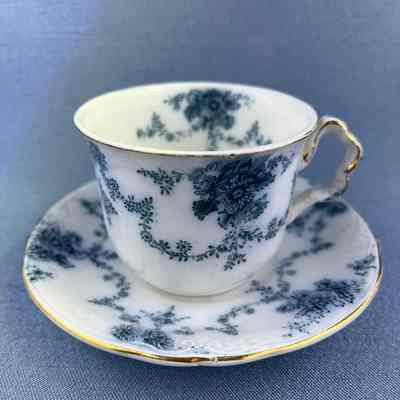 Ridgway Royal Cup and saucer of the Thorpe family, c. early 1900s