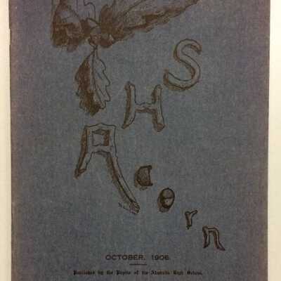 Alameda High School 'The Acorn', October 1906