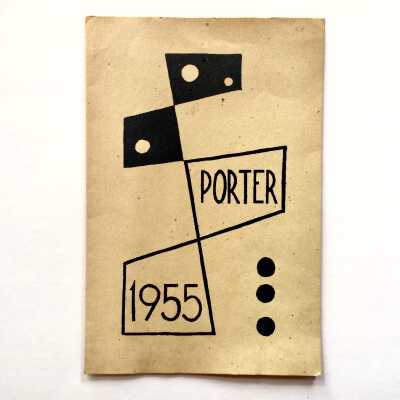 Program Graduation ceremonies, Porter School, 1955