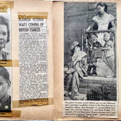 Scrapbook page 3 and 4