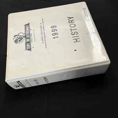 Binder 'Sons in Retirement, 1999 History'