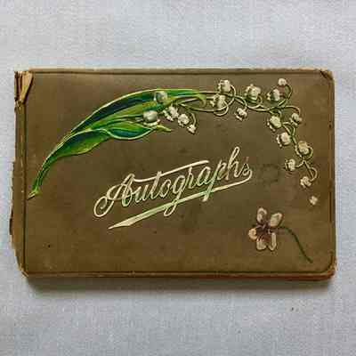 Autograph album of Anne Macdonald, 1911