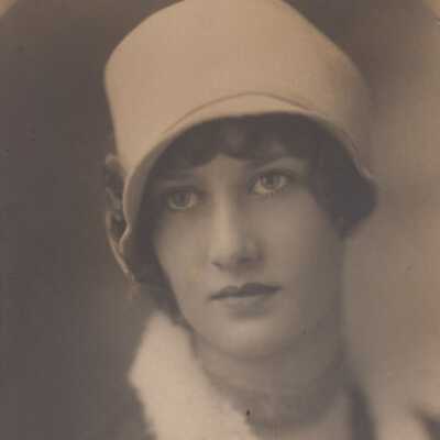 Dorothy Hagen: image from obituary, c. 1930, year guessed, based on clothing.