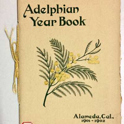 Adelphian Yearbook from the 1902 AHS Cornerstone Box