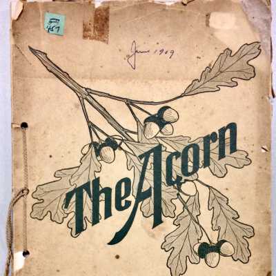 June 1909 edition of the Alameda High School 'The Acorn'