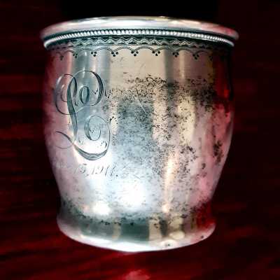 Baby cup of William Lombard of 2910 Adams Street, 1911