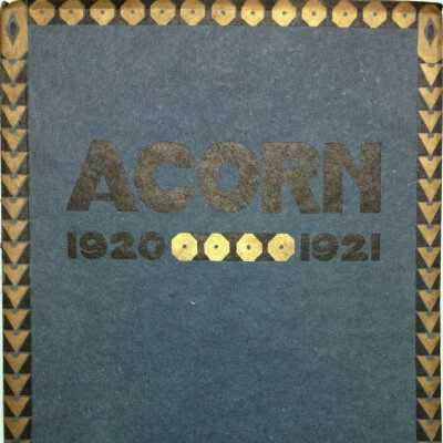 Alameda High School 'The Acorn' Yearbook, 1920-1921